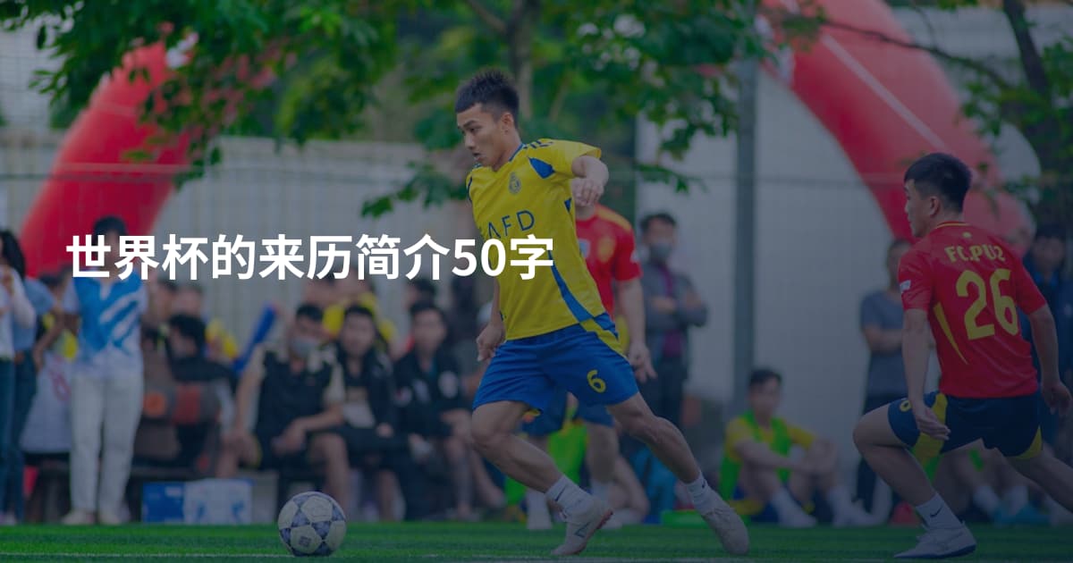 世界杯的来历简介50字