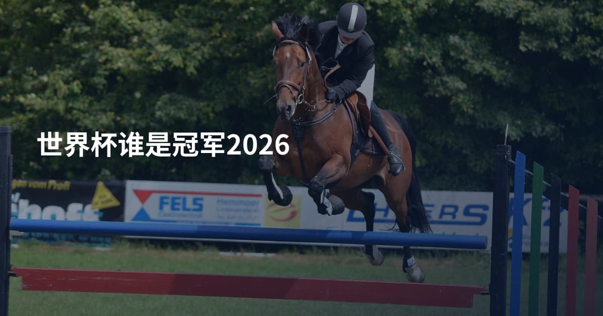 世界杯谁是冠军2026