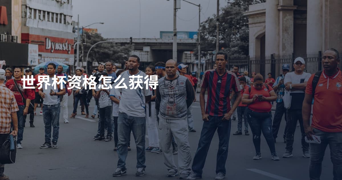 世界杯资格怎么获得