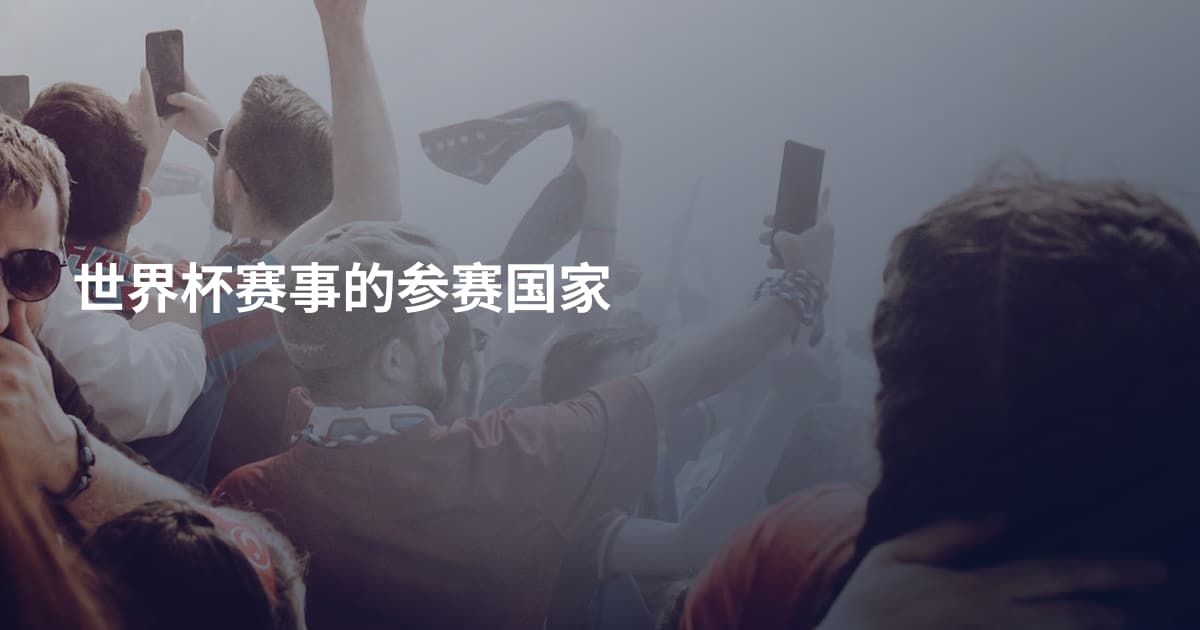 世界杯赛事的参赛国家