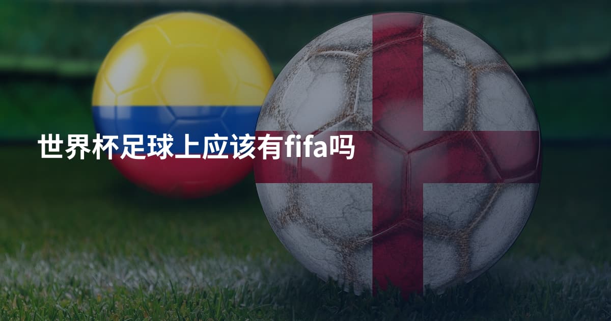 世界杯足球上应该有fifa吗
