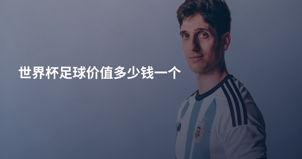 世界杯足球价值多少钱一个