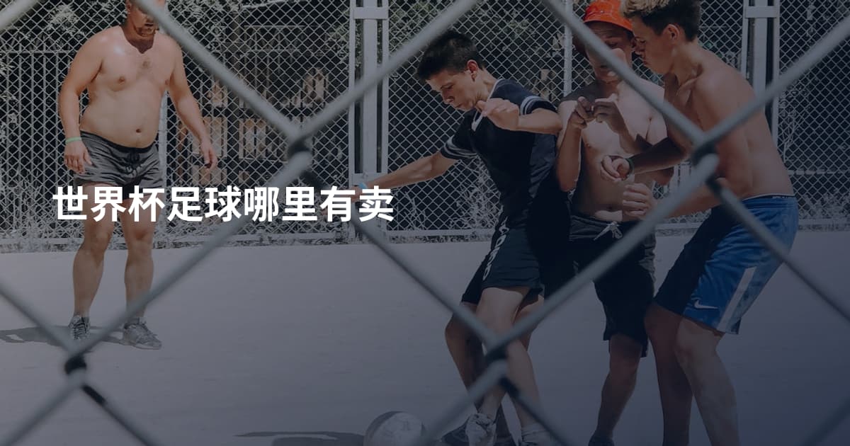世界杯足球哪里有卖