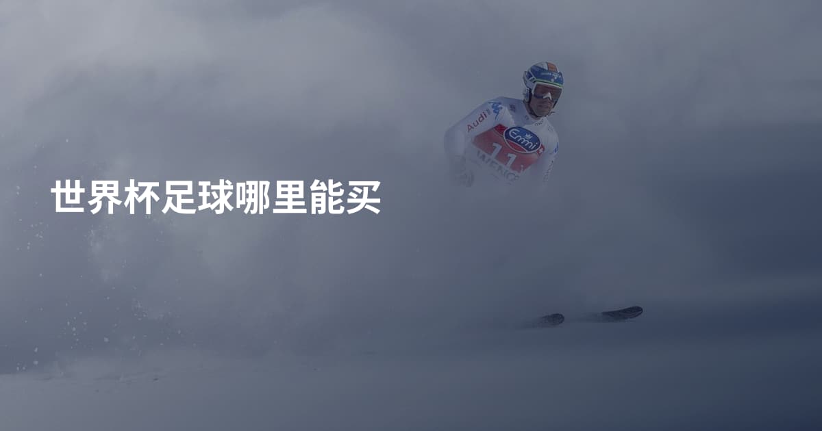 世界杯足球哪里能买