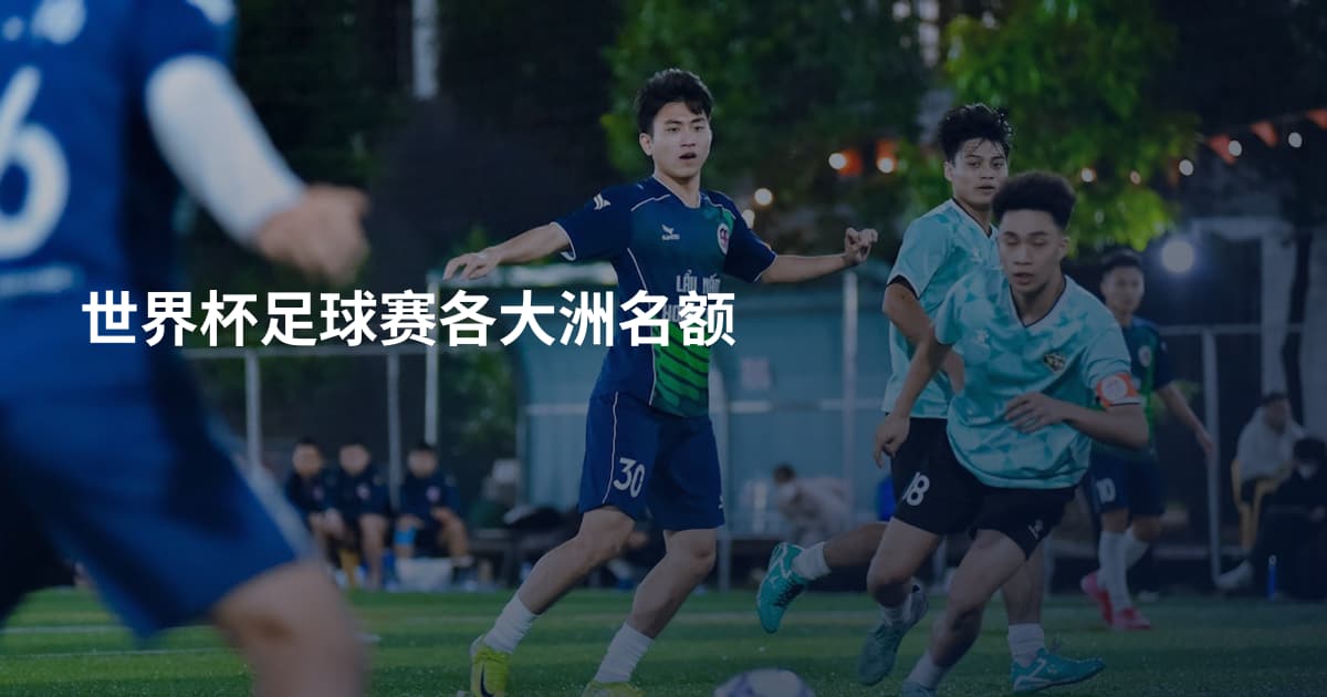 世界杯足球赛各大洲名额