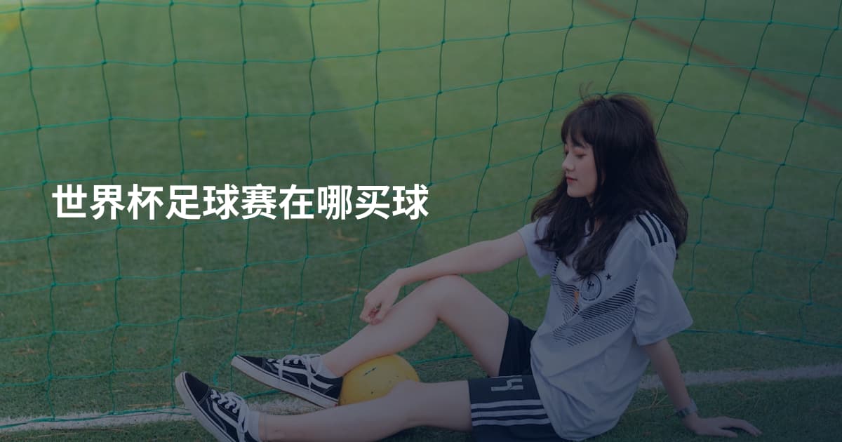 世界杯足球赛在哪买球