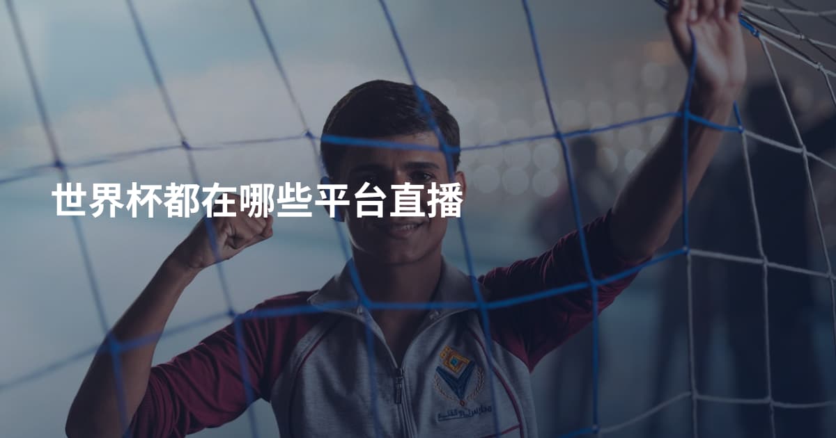 世界杯都在哪些平台直播