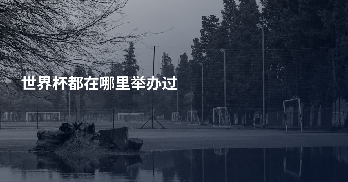 世界杯都在哪里举办过