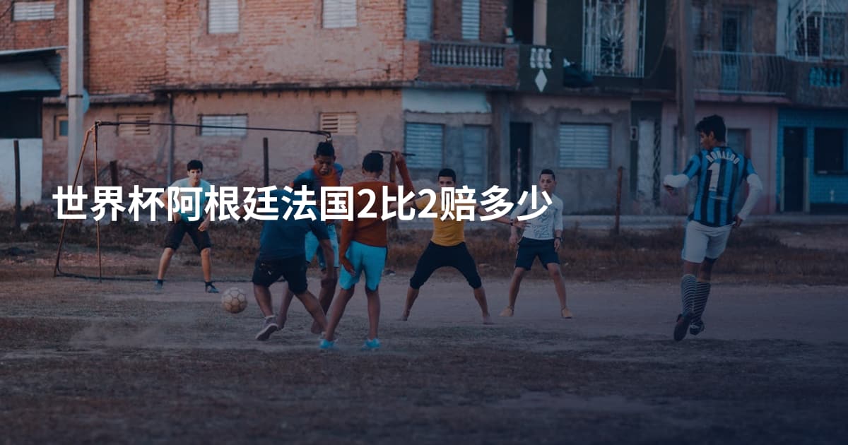 世界杯阿根廷法国2比2赔多少