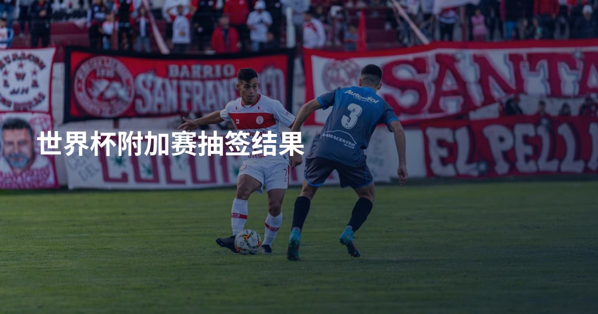 世界杯附加赛抽签结果
