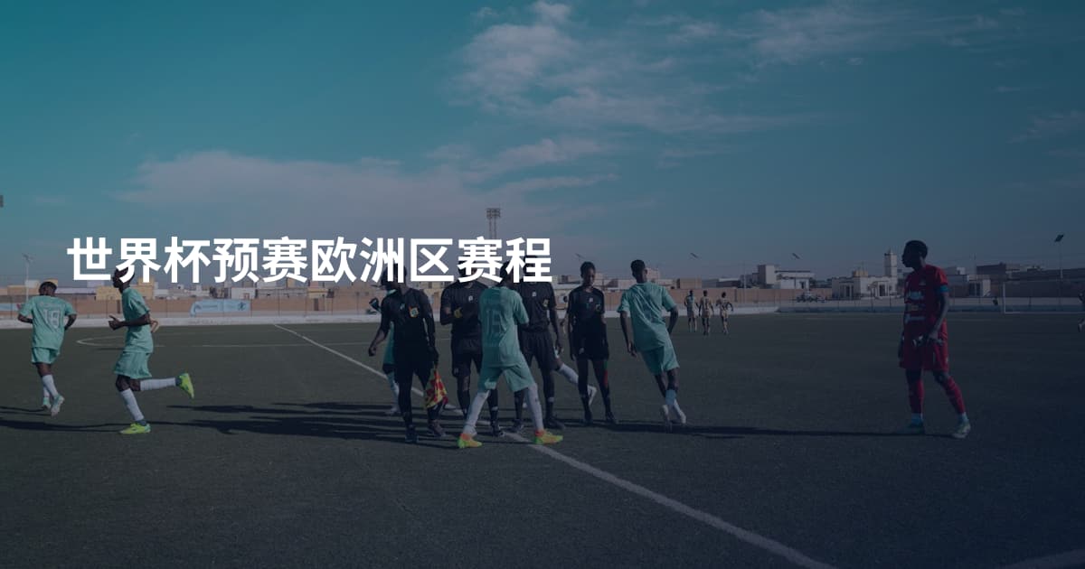 世界杯预赛欧洲区赛程