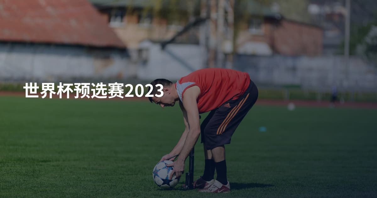 世界杯预选赛2023
