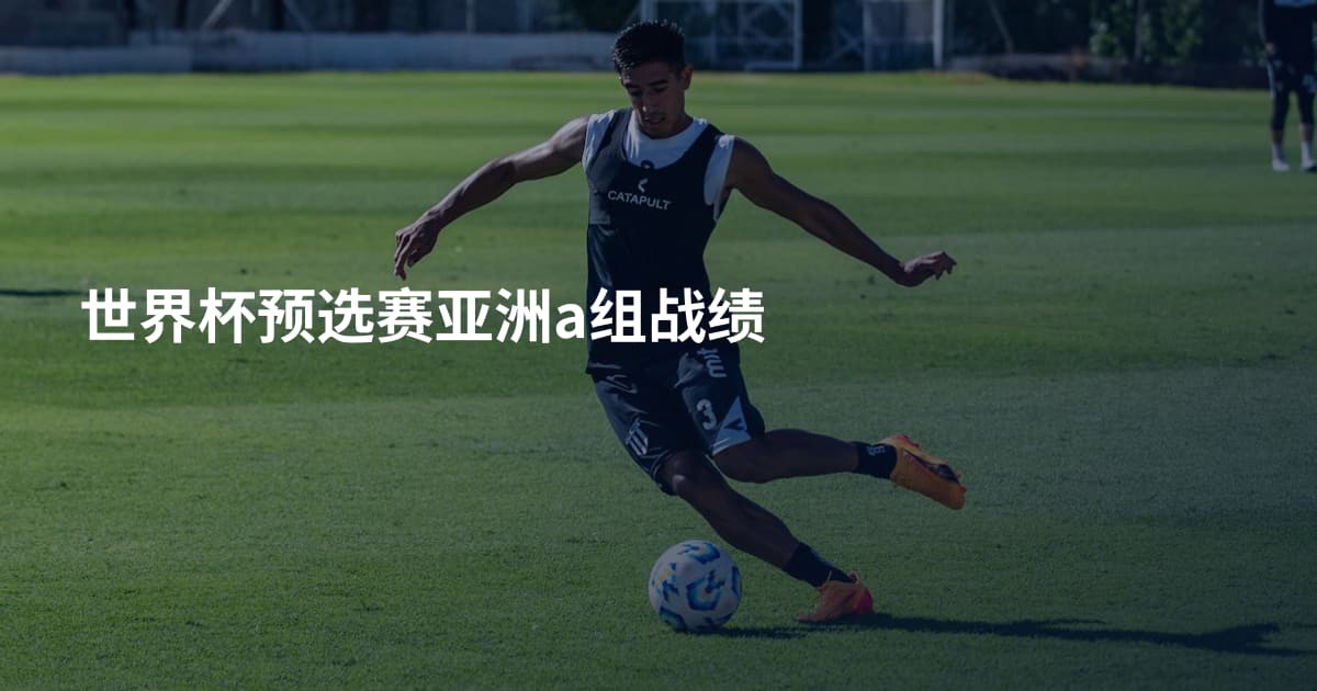 世界杯预选赛亚洲a组战绩