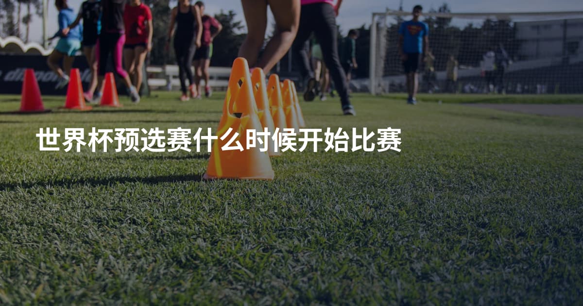 世界杯预选赛什么时候开始比赛