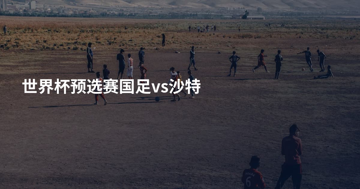 世界杯预选赛国足vs沙特