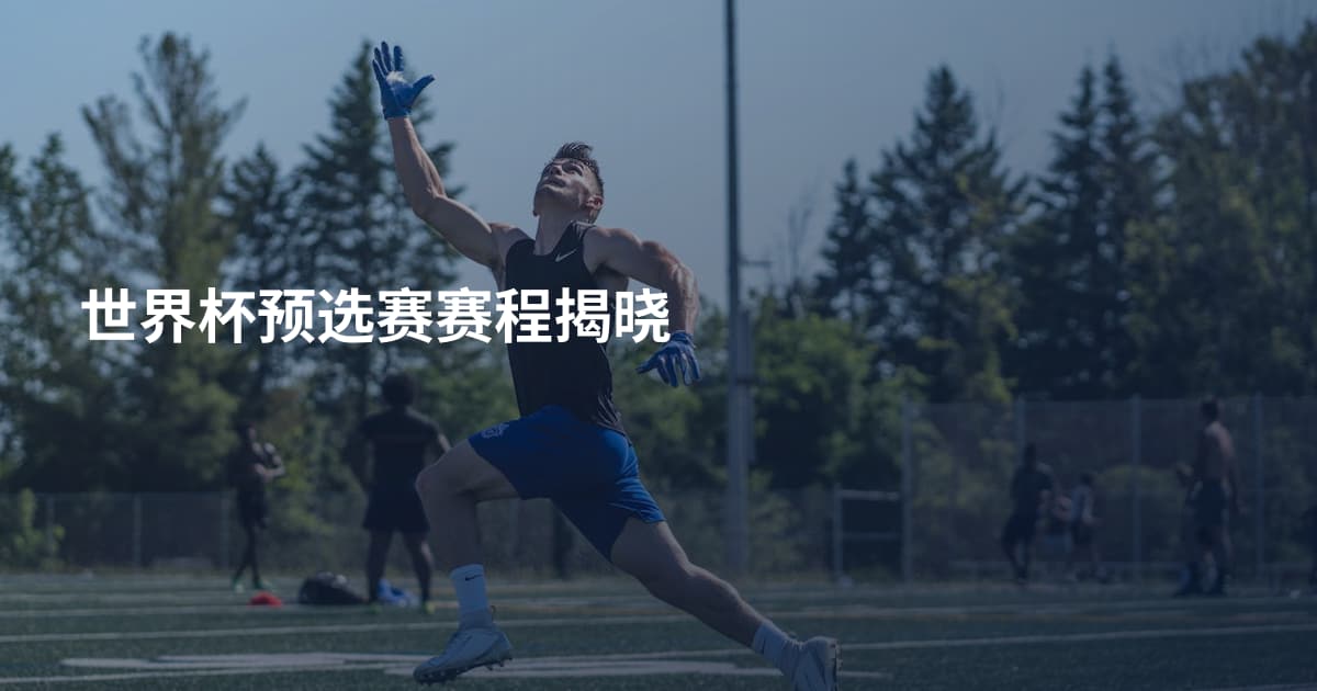 世界杯预选赛赛程揭晓