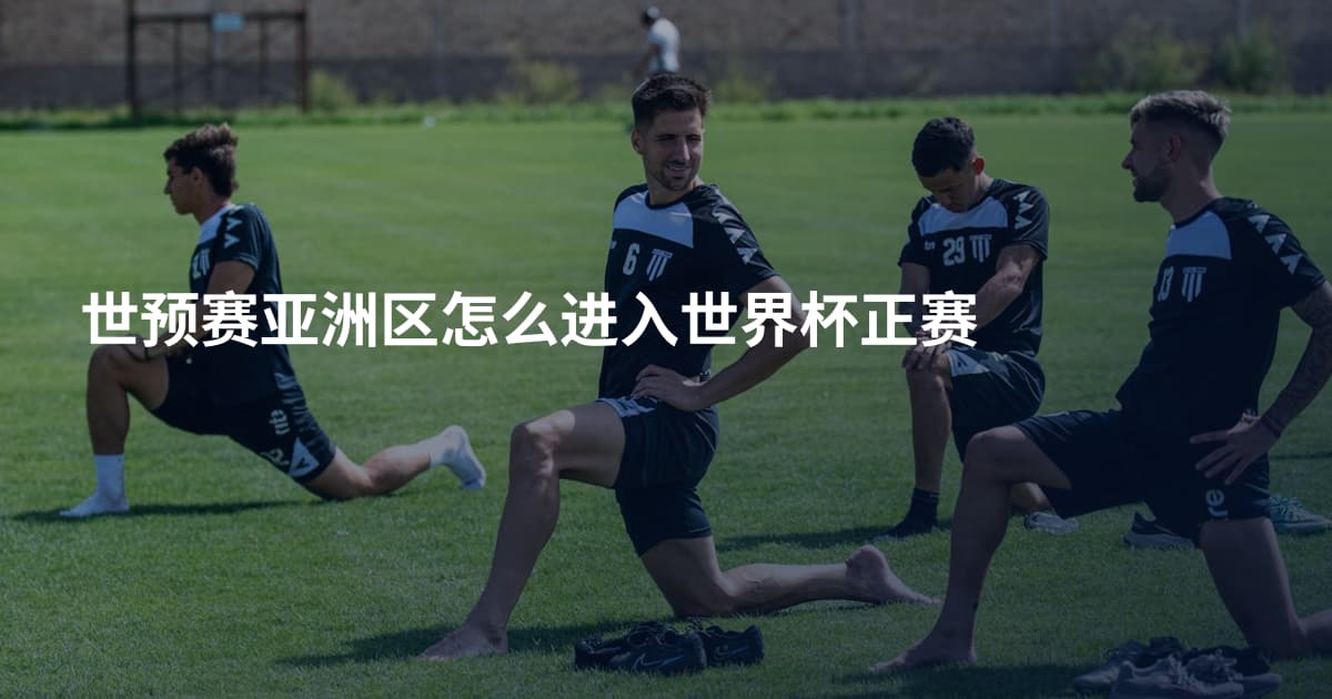 世预赛亚洲区怎么进入世界杯正赛