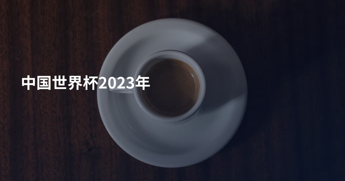 中国世界杯2023年
