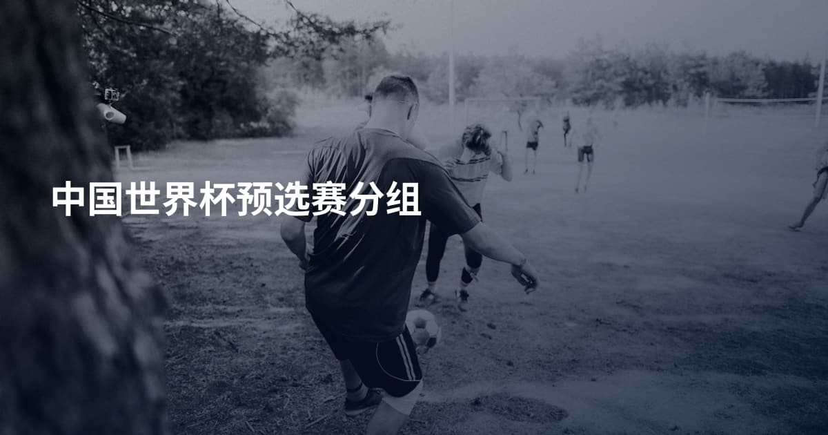 中国世界杯预选赛分组
