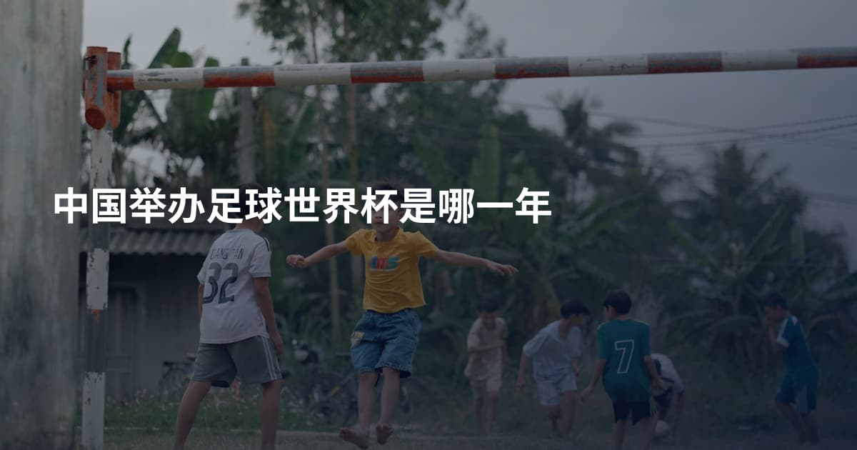 中国举办足球世界杯是哪一年
