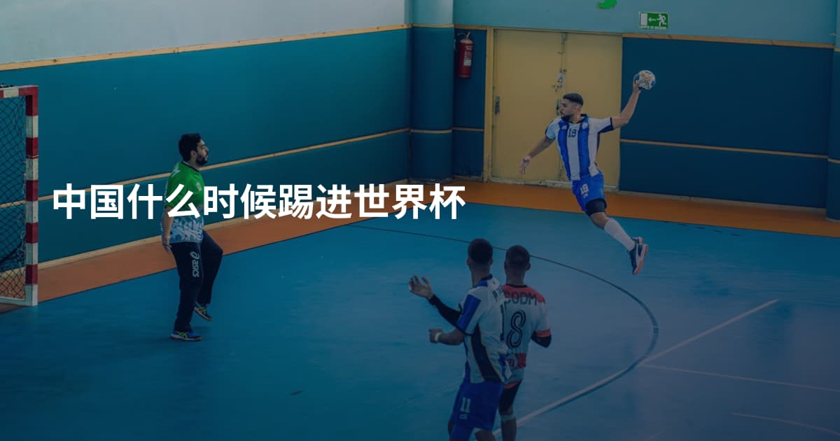中国什么时候踢进世界杯