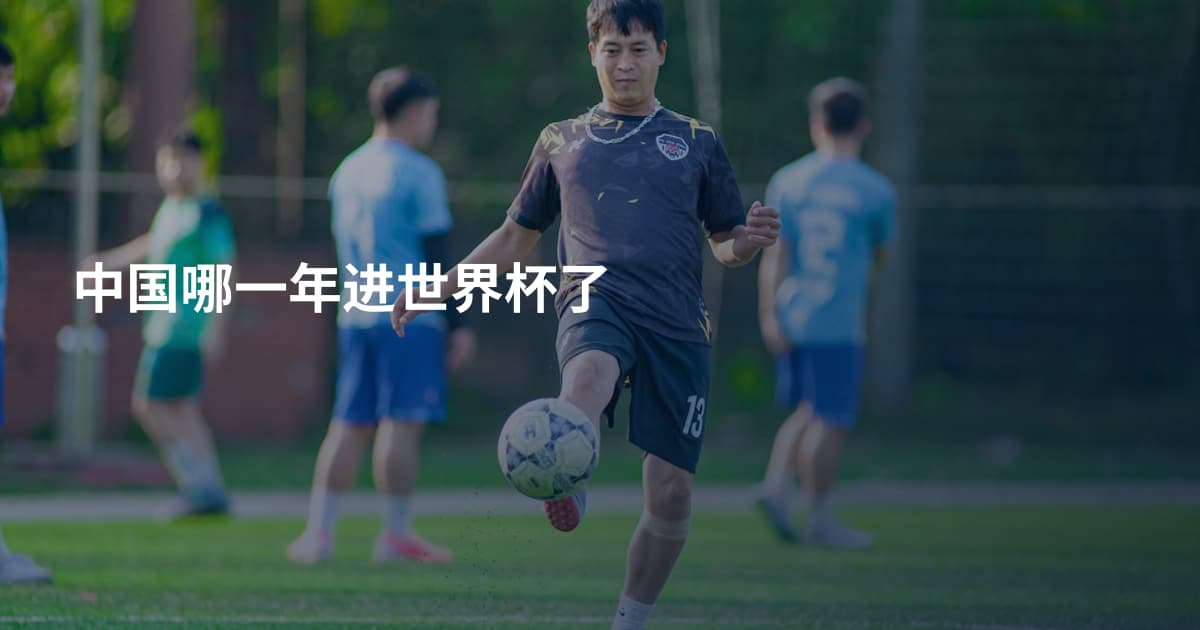 中国哪一年进世界杯了
