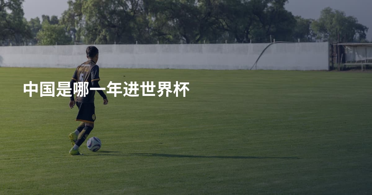 中国是哪一年进世界杯