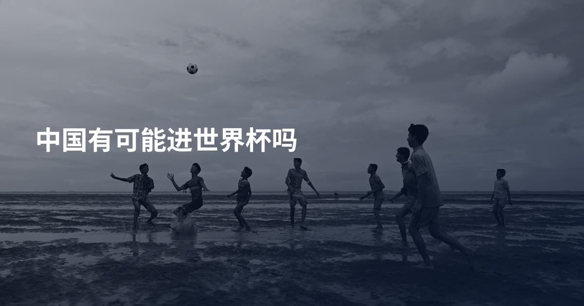 中国有可能进世界杯吗