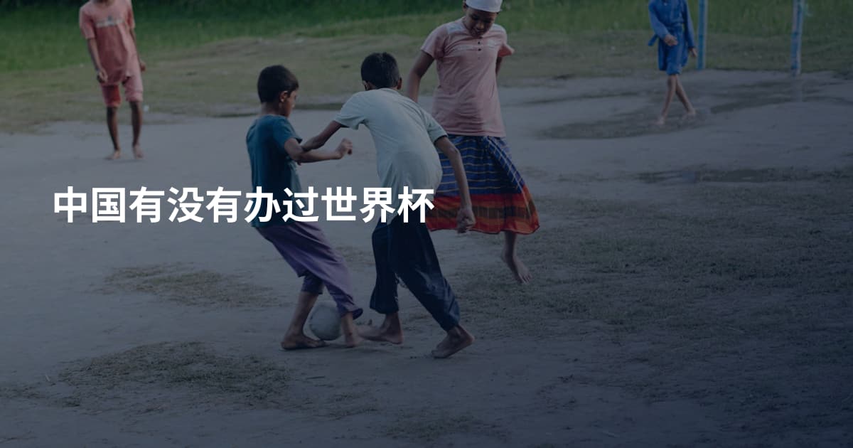中国有没有办过世界杯