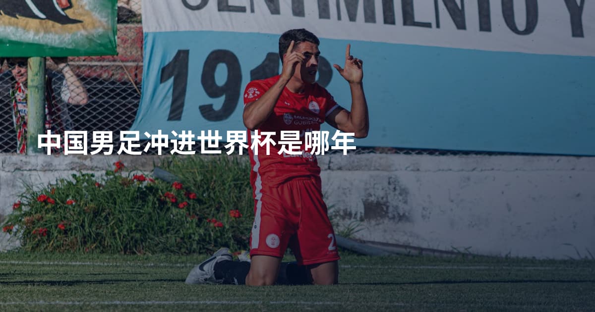 中国男足冲进世界杯是哪年