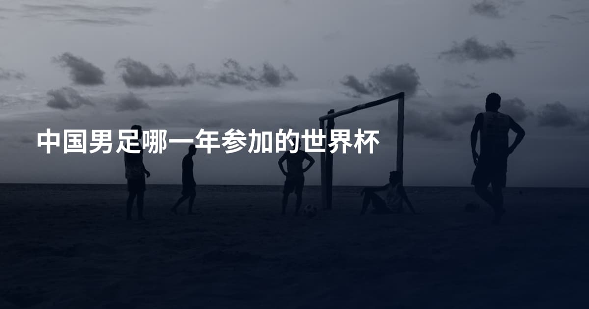 中国男足哪一年参加的世界杯