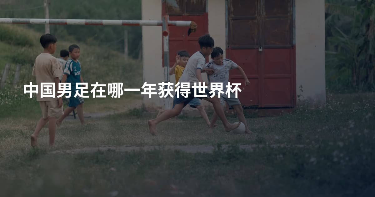 中国男足在哪一年获得世界杯