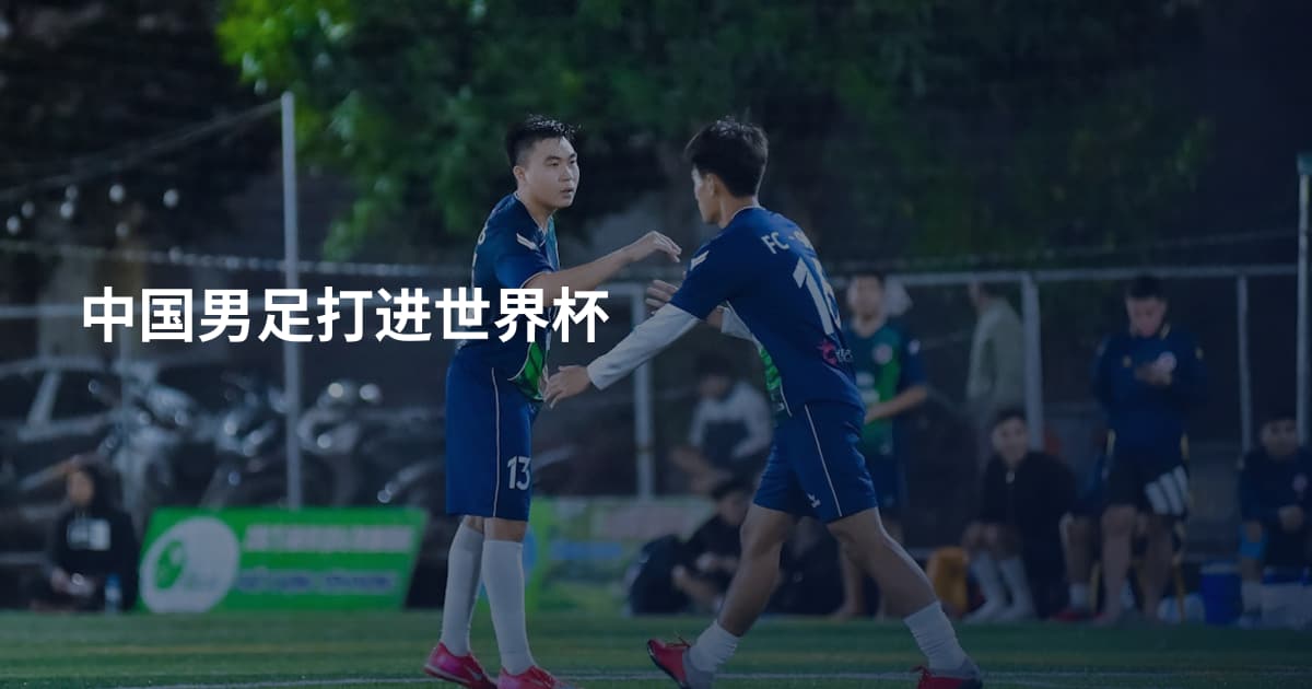 中国男足打进世界杯