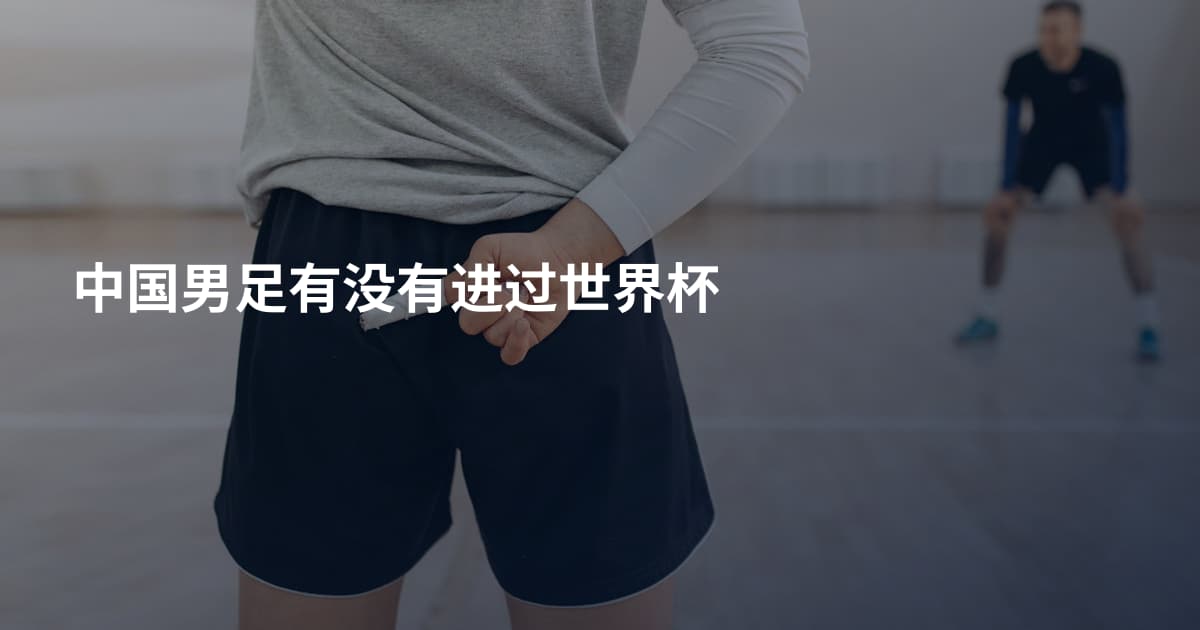 中国男足有没有进过世界杯
