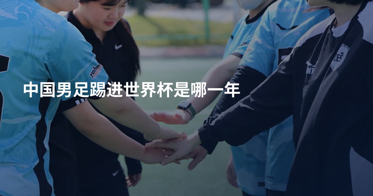 中国男足踢进世界杯是哪一年