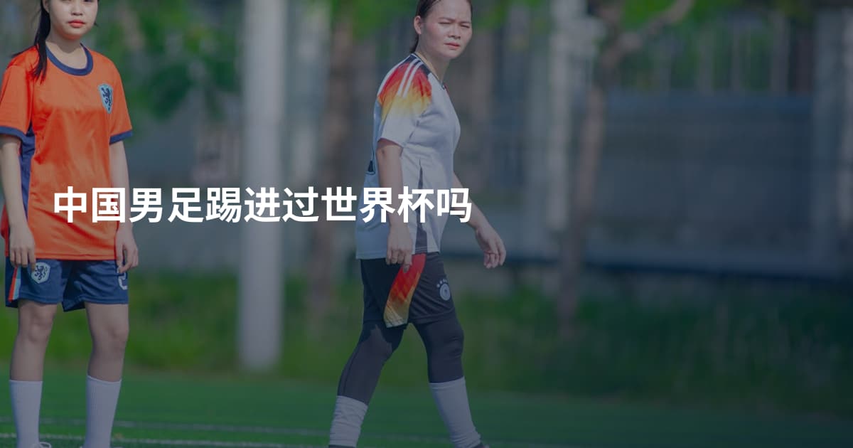 中国男足踢进过世界杯吗