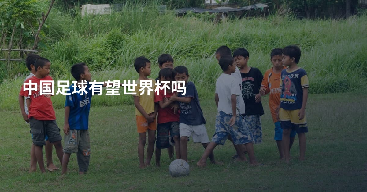 中国足球有望世界杯吗