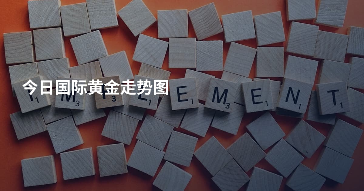 今日国际黄金走势图