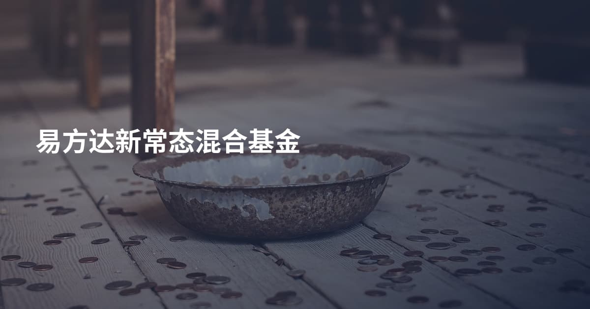 易方达新常态混合基金