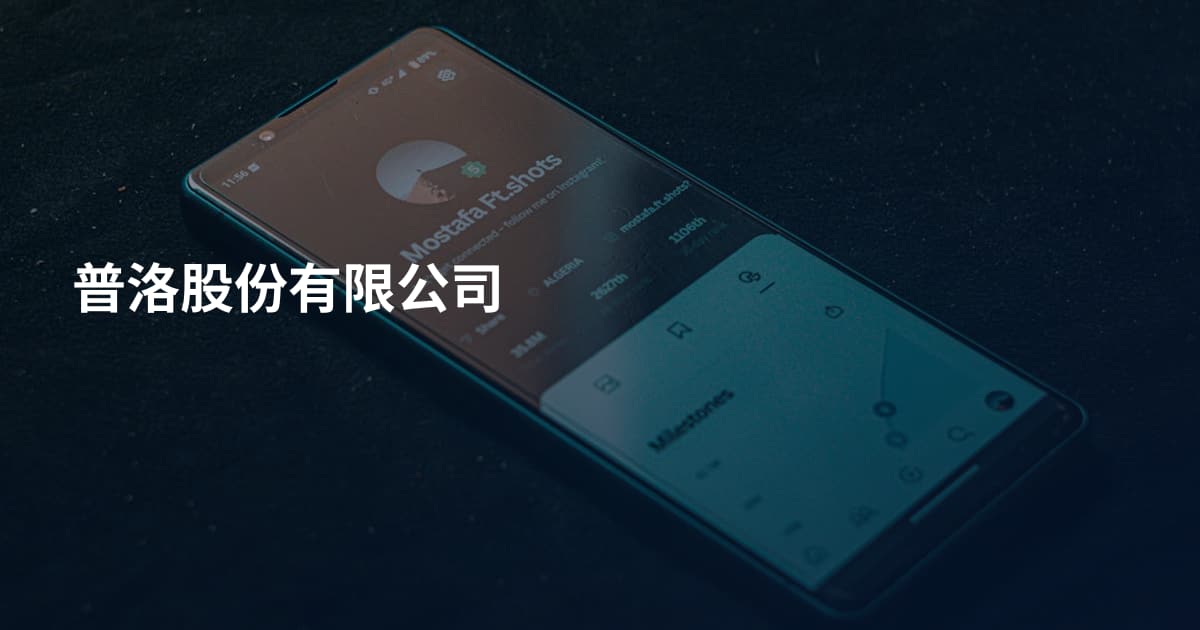 普洛股份有限公司