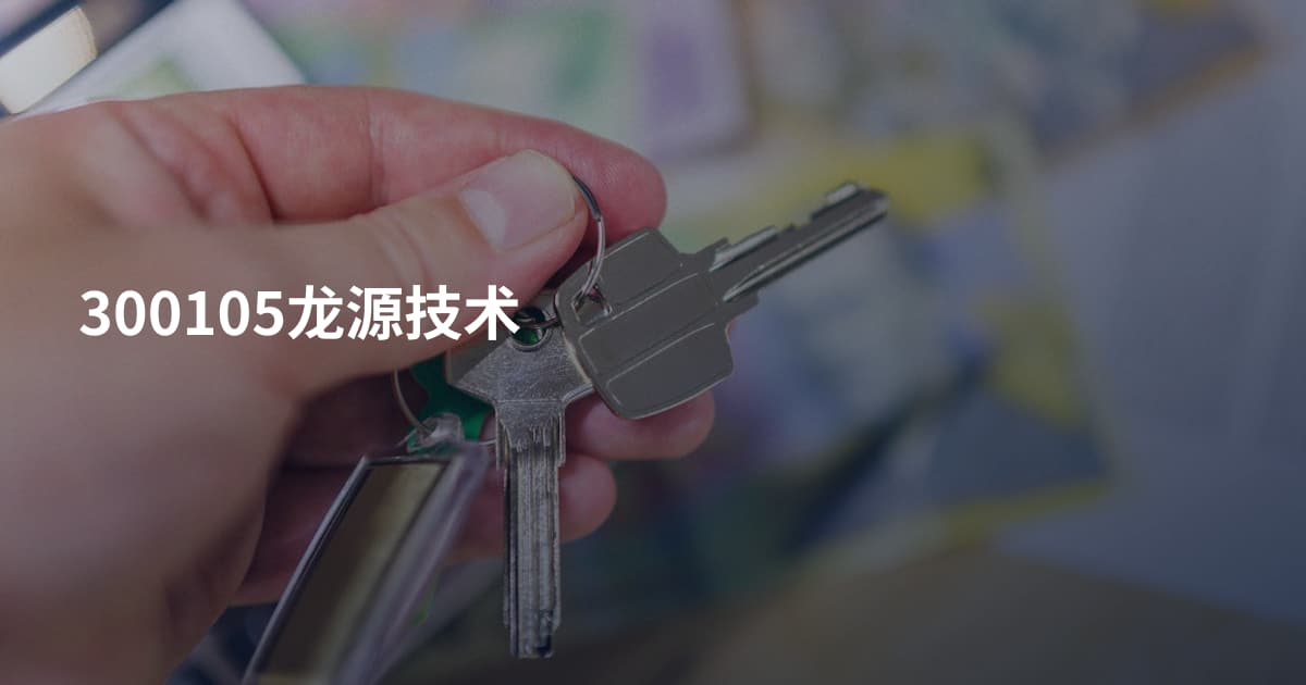 300105龙源技术