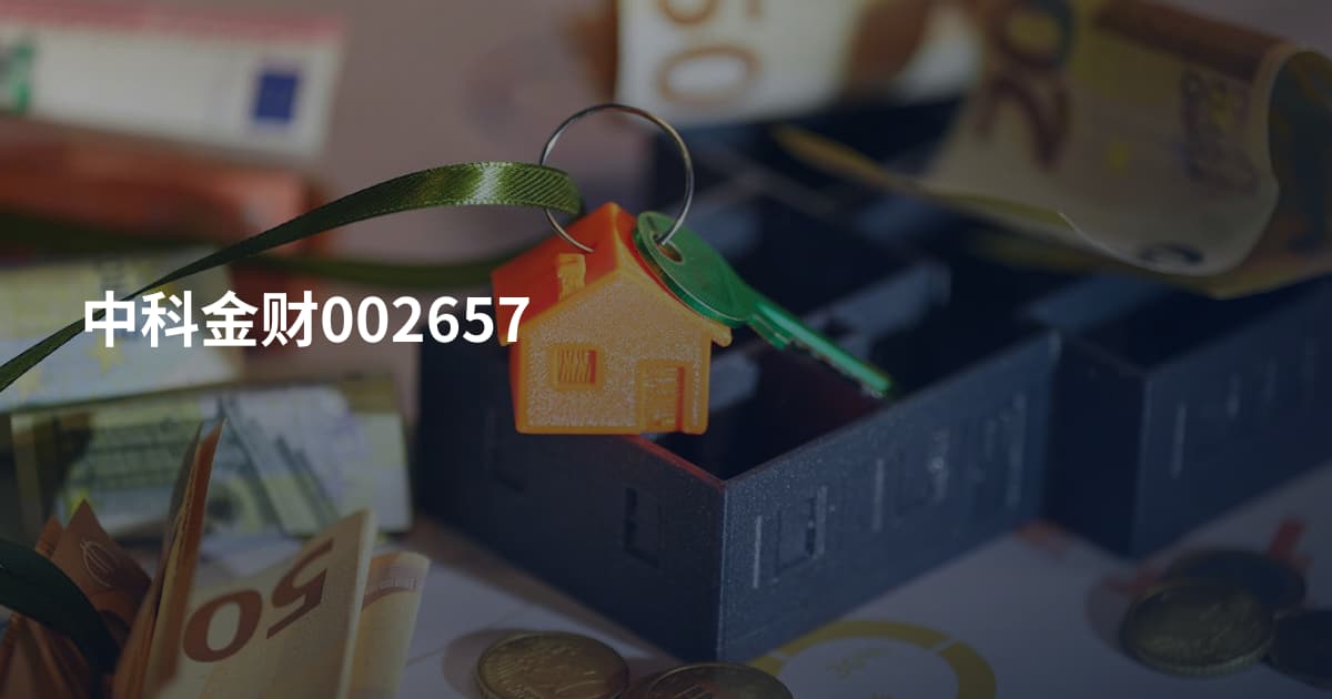 中科金财002657