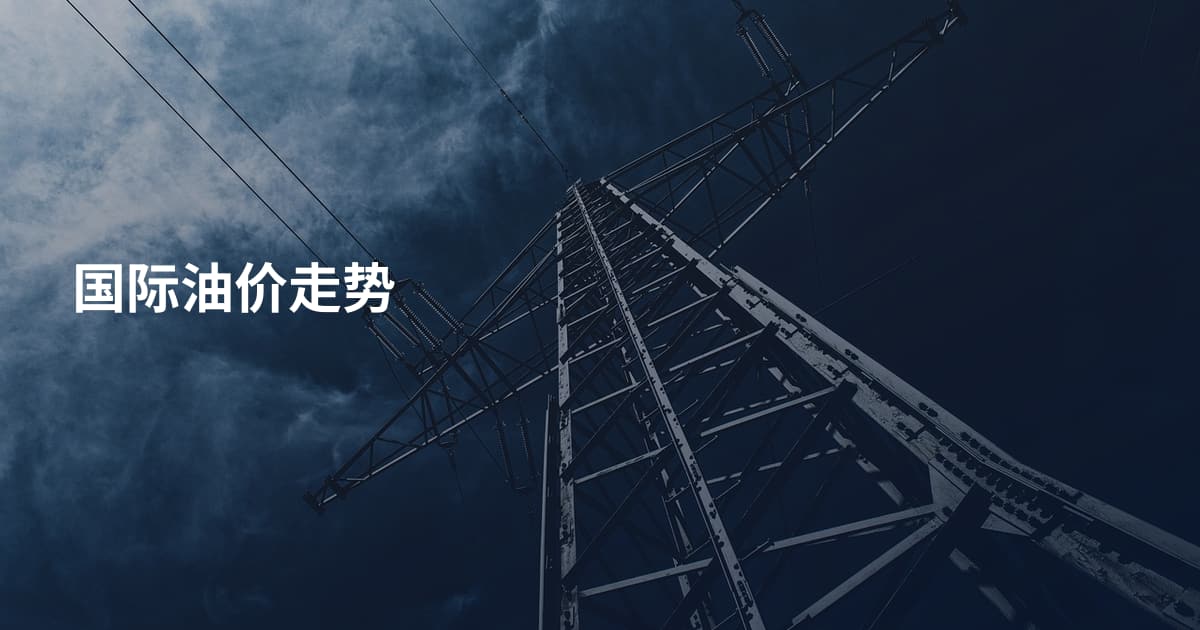 国际油价走势