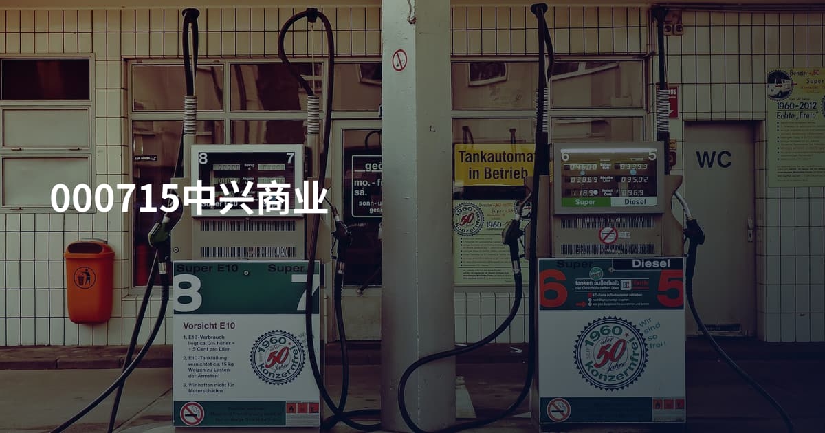 000715中兴商业