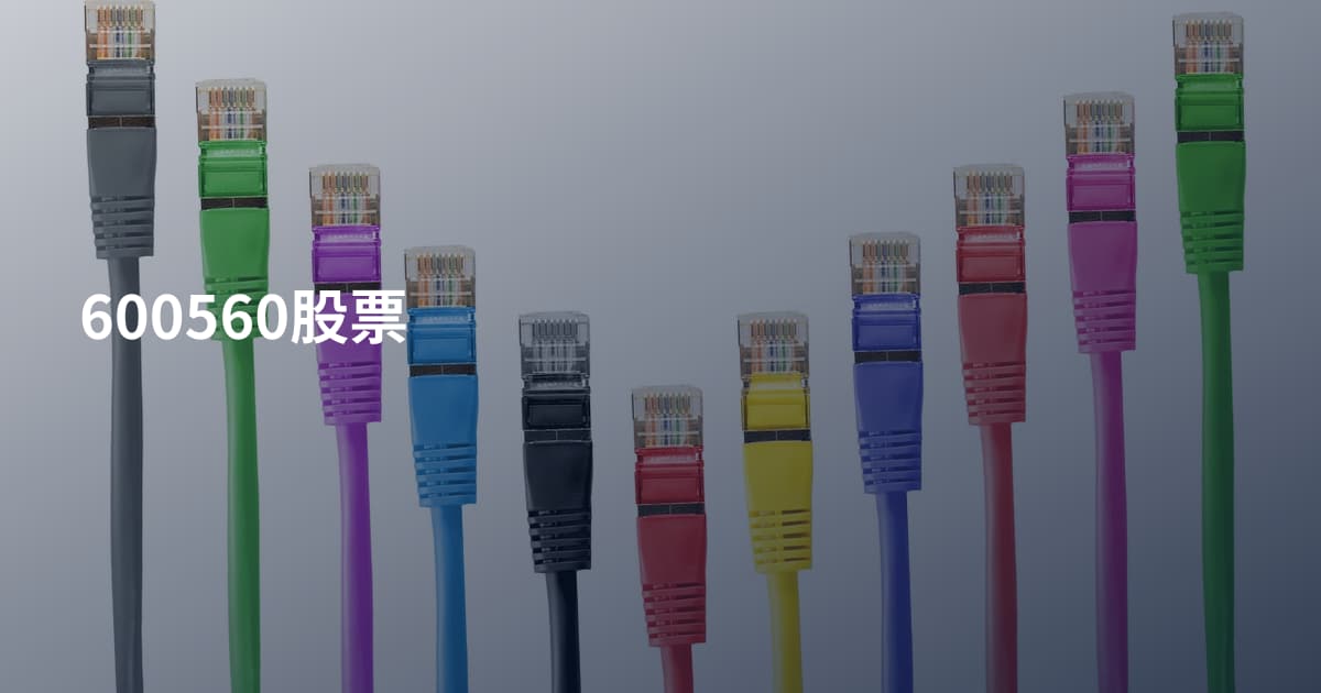 600560股票
