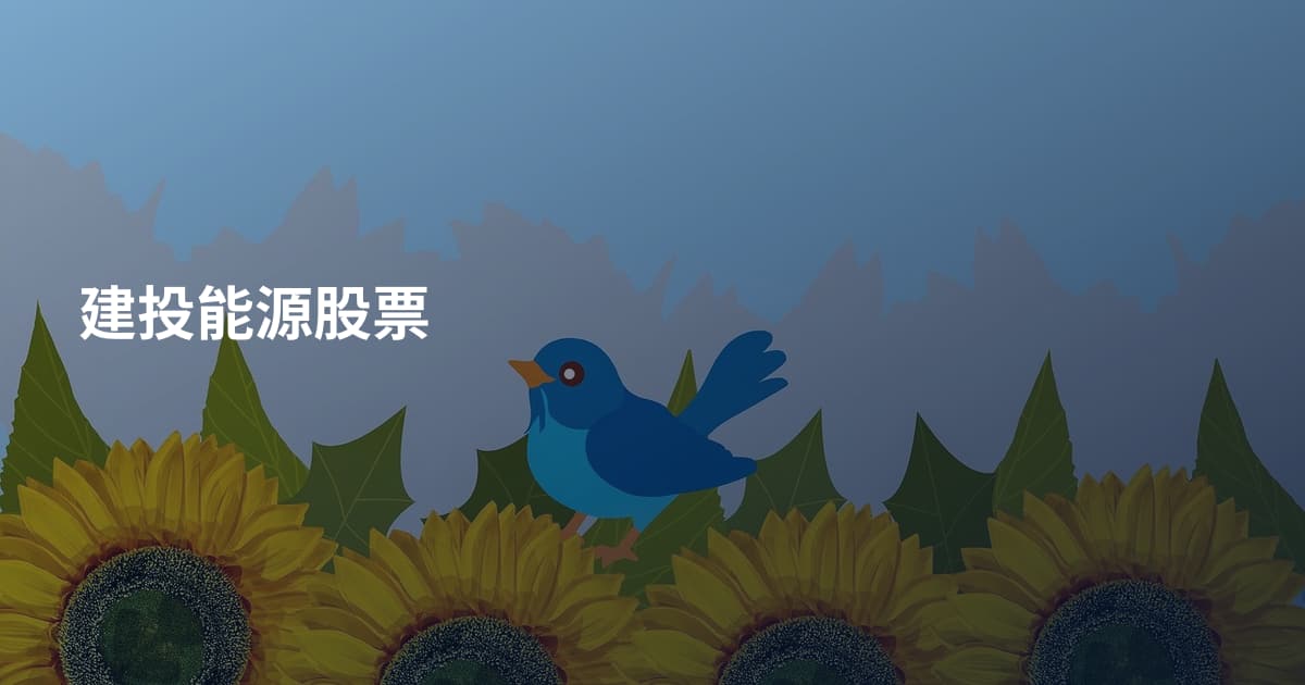 建投能源股票