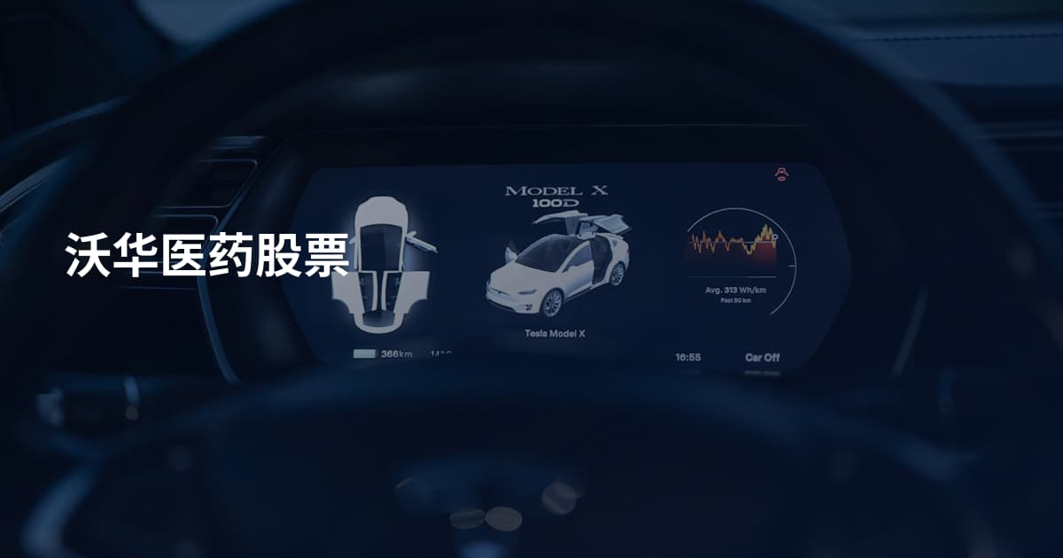 沃华医药股票