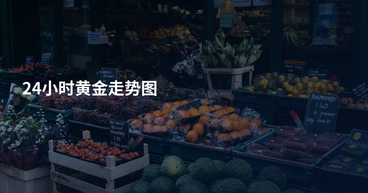 24小时黄金走势图