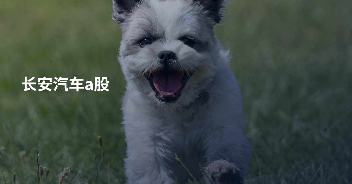 长安汽车a股