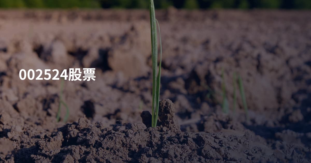 002524股票